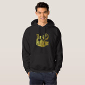 Veste À Capuche Funny Pêche Graphisme Pêche Papa Été (Devant entier)