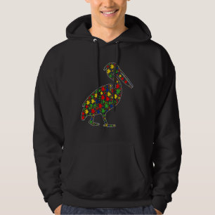 Veste À Capuche Funny Pélican Animaux Puzzle Pièces Autisme Connai