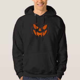 Veste À Capuche Funny Pumkin Face Orange Effrayant Halloween Jack