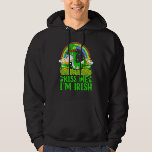 Veste À Capuche Funny Rainbow Kiss Me Je suis Irish Mule St Patric