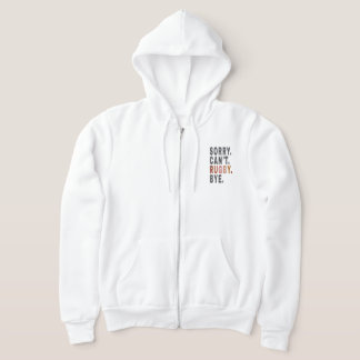 Veste À Capuche Funny Rugby Weekender, pour la maman de Rugby, Idé