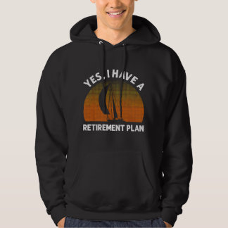 Veste À Capuche Funny Sailing For Men Women Sailing Retirement Pla