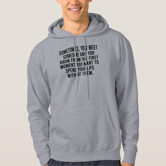 Veste À Capuche Funny Sarcastic Introvert Humour Dire (Devant)