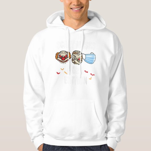 Veste À Capuche Funny Scary Mask 2020 Edition Halloween (Devant)