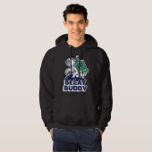 Veste À Capuche Funny Sloth Hiker Belay Buddy Cute (Devant entier)