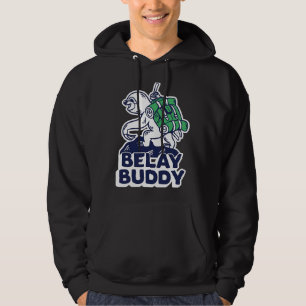 Veste À Capuche Funny Sloth Hiker Belay Buddy Cute