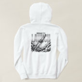 Veste À Capuche Fusée | Graphisme d'exploration spatiale (Design dos)
