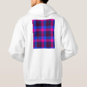 Veste À Capuche Fusion de mosaïque néon (Dos)