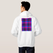 Veste À Capuche Fusion de mosaïque néon (Dos entier)