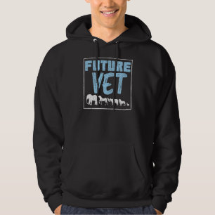 Veste À Capuche Futur vétérinaire vétérinaire vétérinaire vétérina