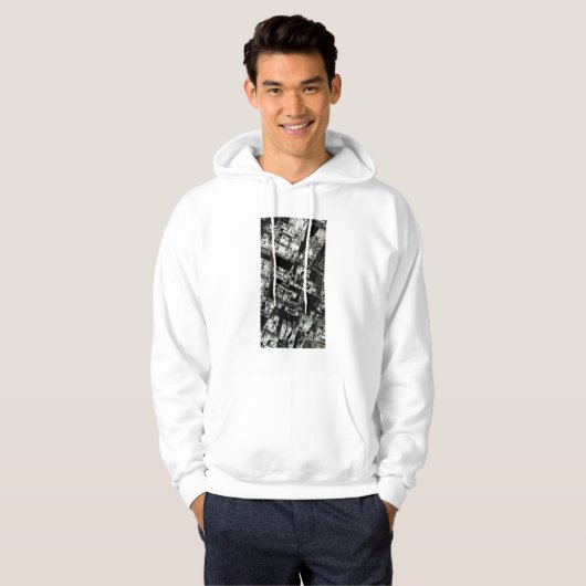 Veste À Capuche Future city seen from above (Devant entier)