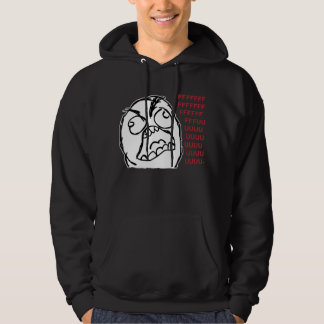 Veste À Capuche Fuuuu de fuuu de type de rage