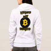 Veste À Capuche Gagné non hérité™ Bitcoin Crypto Flex Edition (Dos)