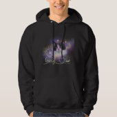 Veste À Capuche Galaxie Chat Mignon (Devant)