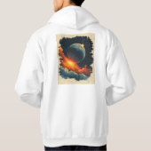 Veste À Capuche Galaxie de style rétro (Dos)