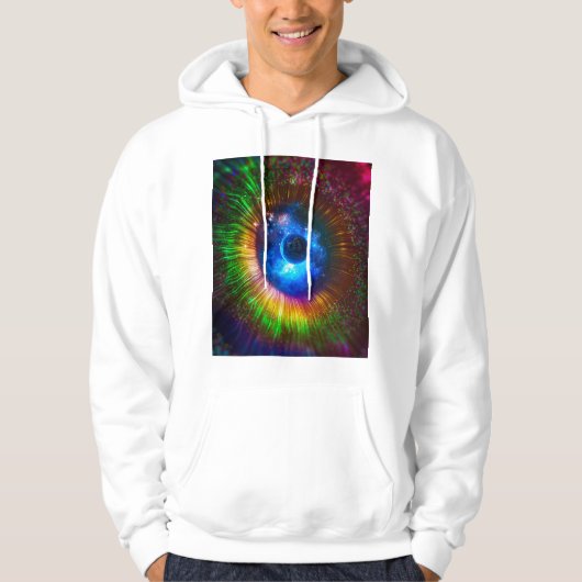 Veste À Capuche Galaxie Rétine (Devant)