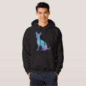 Veste À Capuche Galaxy Chihuahua (Devant entier)