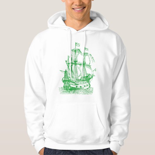 Veste À Capuche Gallion - Vert gazon (Devant)