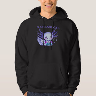 Veste À Capuche Gamer Axolotl Cute Axolotl Jeu Vidéo