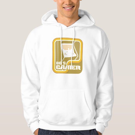 Veste À Capuche Gamer des années 80 (Devant)