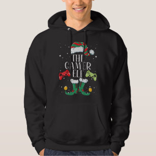 Veste À Capuche Gamer Gnome Buffalo Plaid Matching Family Christma