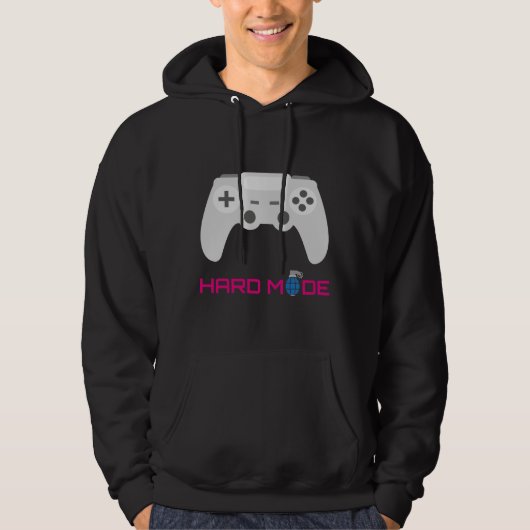 Veste À Capuche Gaming Controller Hard Mode (Devant)