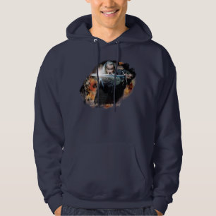 Veste À Capuche Gandalf Avec Épée Au Combat