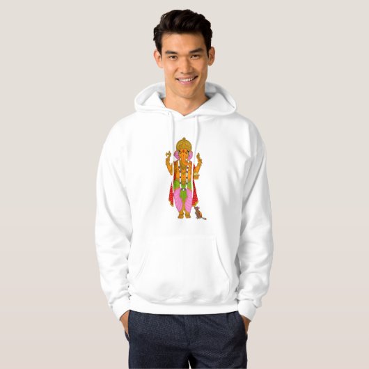 Veste À Capuche Ganesha Hoodie – Casual & Men’s Wear (Devant entier)