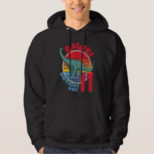 Veste À Capuche Garçon 11e anniversaire I Rawr! Brachiosaurus I Fa