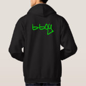Veste À Capuche garçon de b, VERT du style GBK (Dos)