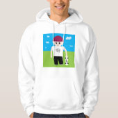 Veste À Capuche Garçon Skateur (Devant)