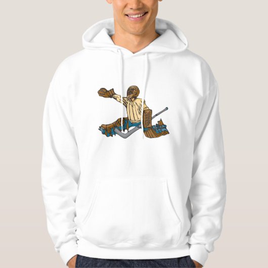 Veste À Capuche Gardien de but de hockey (Devant)