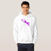Veste À Capuche Gardien des objectifs - violet (Devant entier)