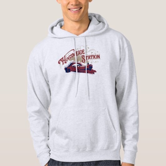 Veste À Capuche Gare de HOGSMEADE Graphique Vintage (Devant)