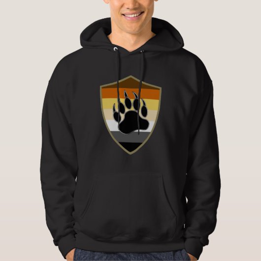 VESTE À CAPUCHE GAY BEAR FIDE BEAR BEAR PAW SHIELD (Devant)