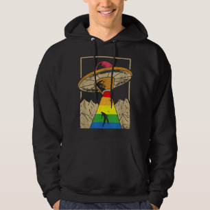 Veste À Capuche Gay pride d'enlèvement Alien Gaylien Lgbt