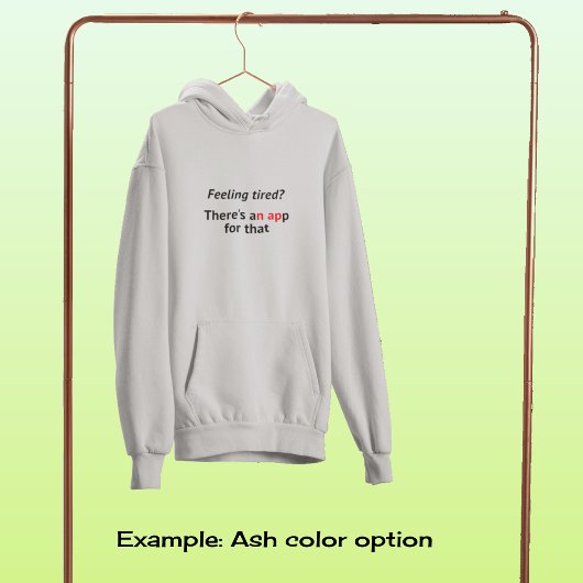 Veste À Capuche Geek d'application fatigué humour