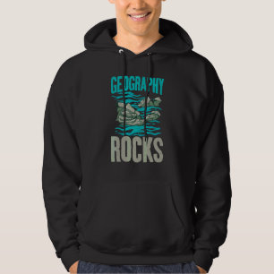 Veste À Capuche Géographie Rocks Professeur Géographe