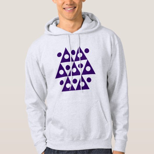 Veste À Capuche Géométrique 26051 (Devant)