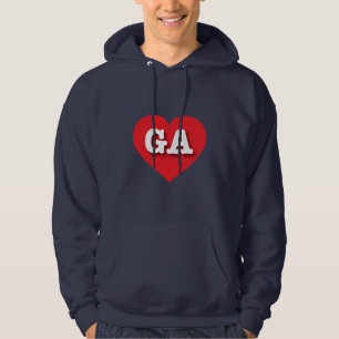 Veste À Capuche Georgia Red Heart - J'aime GA