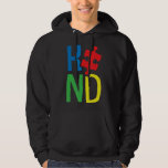 Veste À Capuche Get this kind T-Shirt as a birthday, or autism awa<br><div class="desc">Get this kind T-Shirt as a birthday, or autism awareness month gift idea. Give this awesome design to your son, daughter, nephew, niece, cousin, brother, sister or for mom, dad, and grandma that supports their autistic love ones Show your love to the autism warriors and support those who color outside...</div>