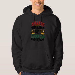 Veste À Capuche Ghana Ghanéen Drapeau du Ghana C'est une chose gha