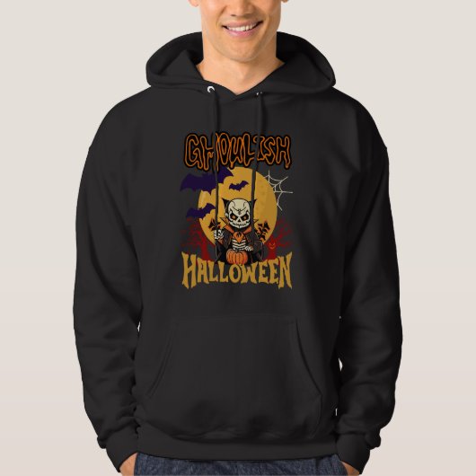 Veste À Capuche Ghouls Halloween (Devant)