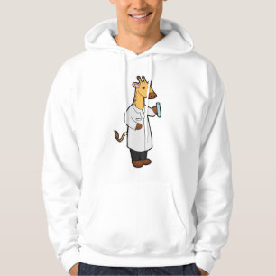 Veste À Capuche Giraffe comme docteur avec tube d'essai