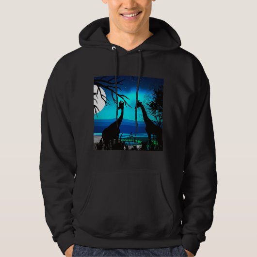 Veste À Capuche Giraffes (Devant)