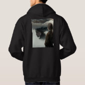 Veste À Capuche Girl with clouds (Dos)