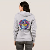 Veste À Capuche glace drôle (Dos entier)