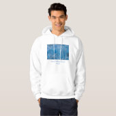 Veste À Capuche Glacier bleu (Devant entier)