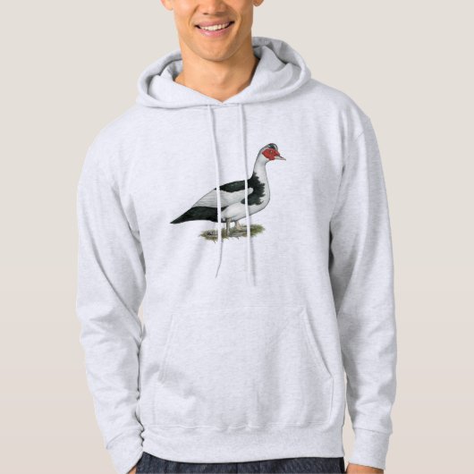 Veste À Capuche Glisser à cornemuse noire (Devant)