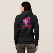 Veste À Capuche Gloomkitty fermeture éclair (Dos entier)